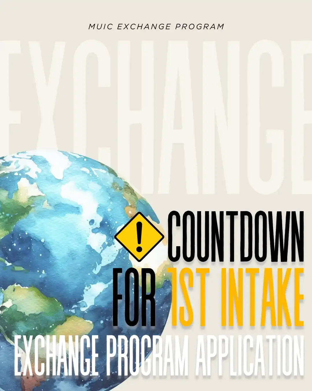 MUIC Exchange program - January Intake 2025