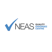 ตราสัญลักษณ์ NEAS รับประกันคุณภาพของชั้นเรียนภาษาอังกฤษของเรา