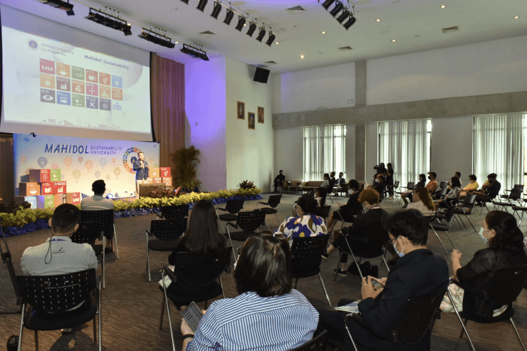 MUIC’s Staff Attended the MU SDGs Talks