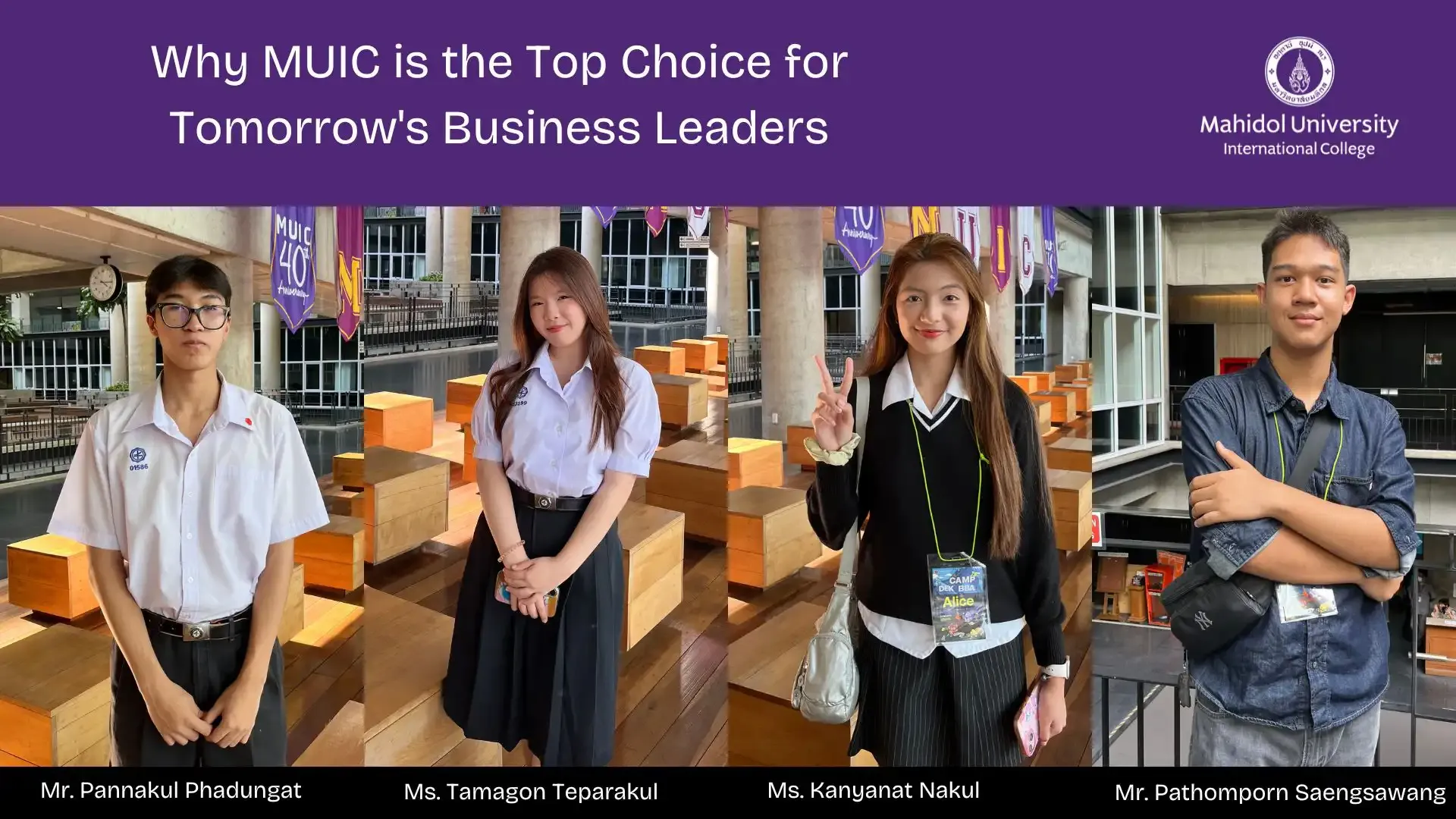 Why MUIC is the Top Choice for Tomorrow's Business Leaders