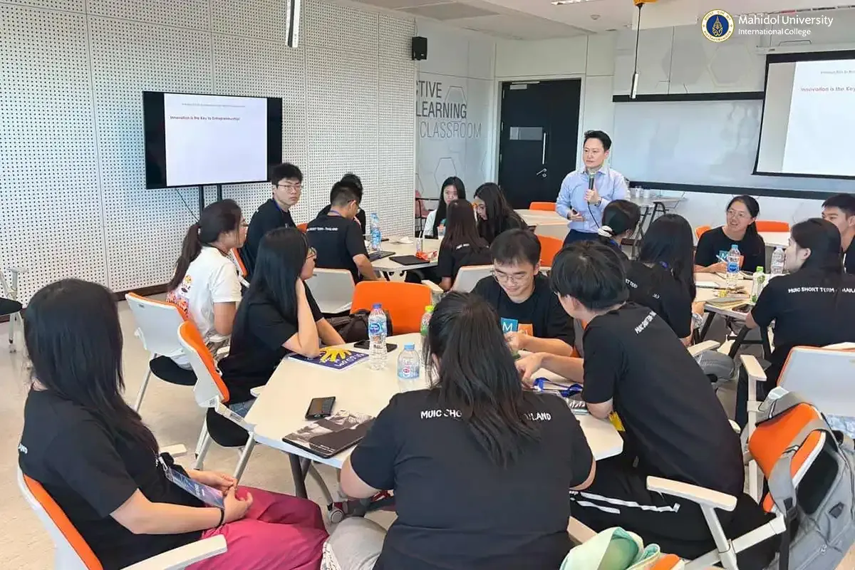 MUIC Welcomes Yunnan University Students to the Short-term Business Innovation and<br>Entrepreneurship Program