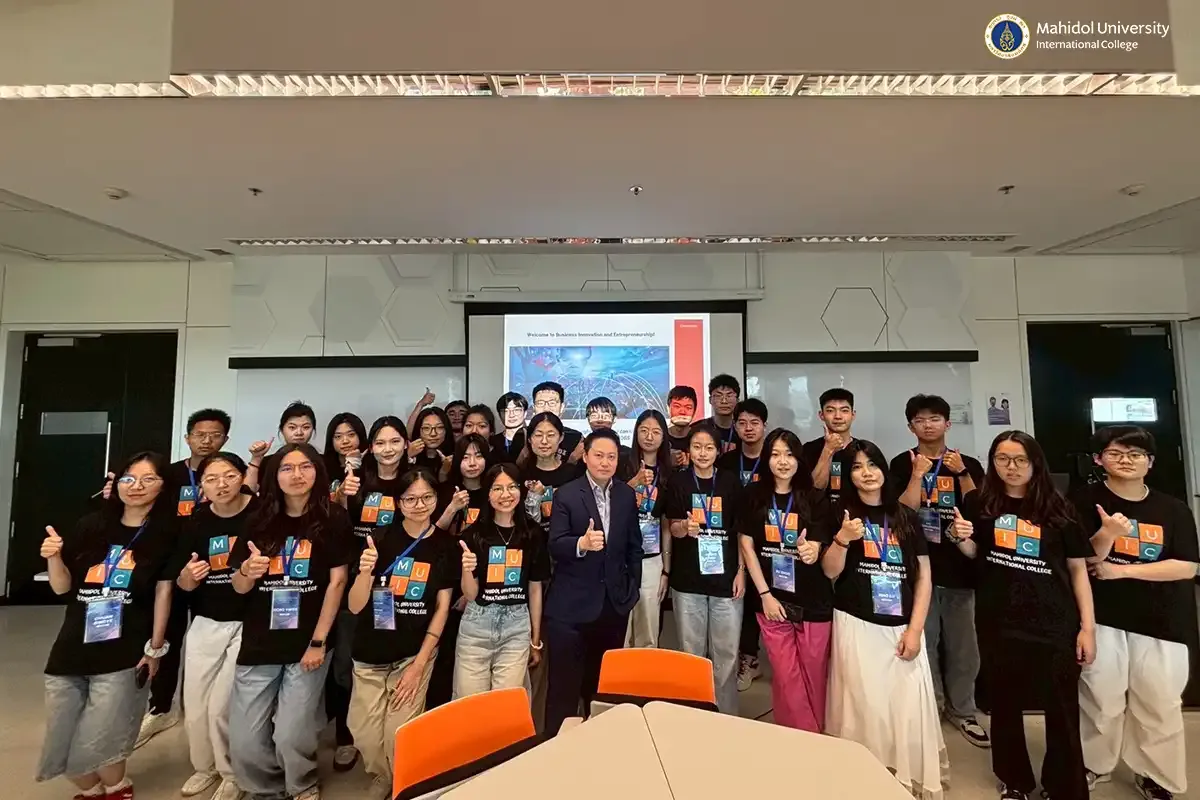 MUIC Welcomes Yunnan University Students to the Short-term Business Innovation and<br>Entrepreneurship Program