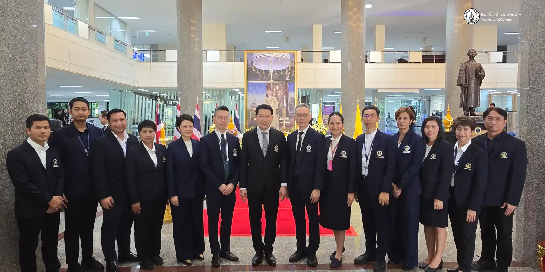 MUIC Joins Royal Blessing Ceremony for HM the King