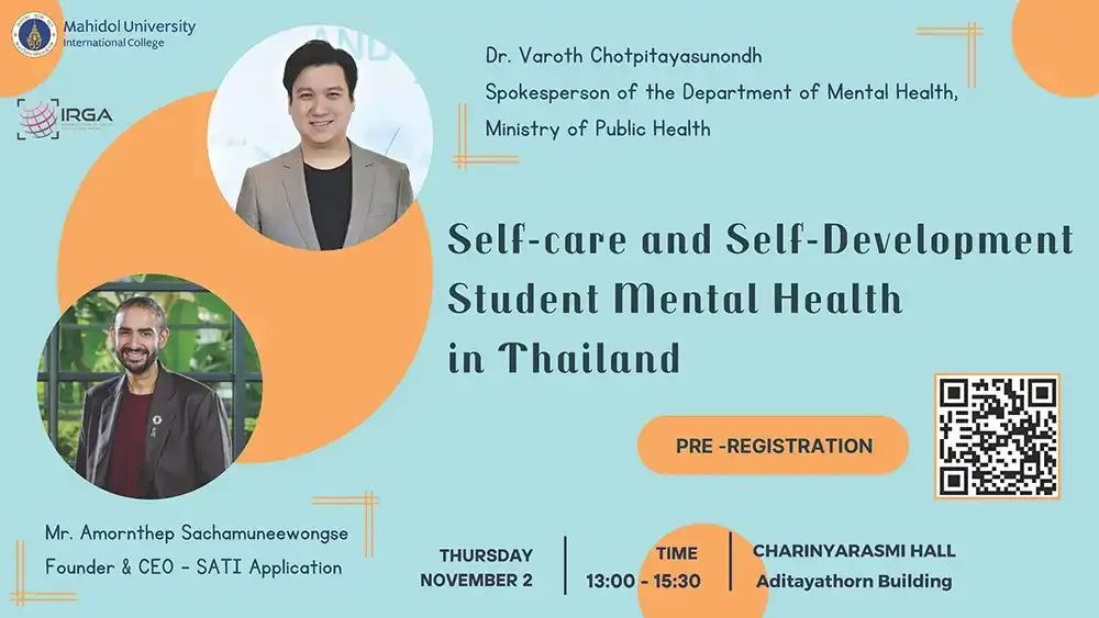 Self-care and Self-Development: Student Mental Health in Thailand