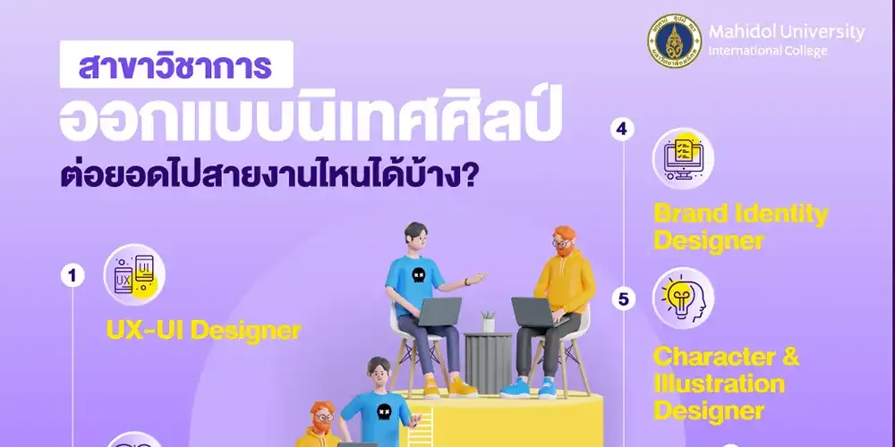 ก้าวสู่ความคิดสร้างสรรค์ในวงการออกแบบนิเทศศิลป์: MUIC สอนและปฏิบัติจริง